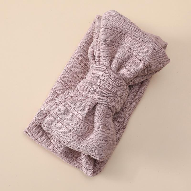 Children's DIY Double Bow Knit Headband