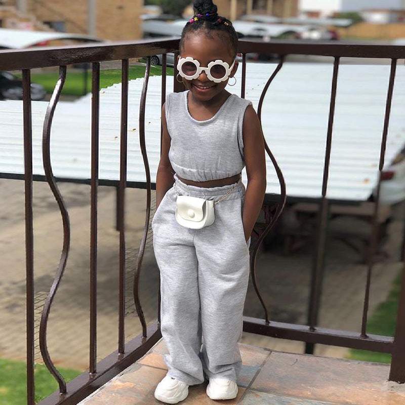 Girls' Casual Sleeveless Vest