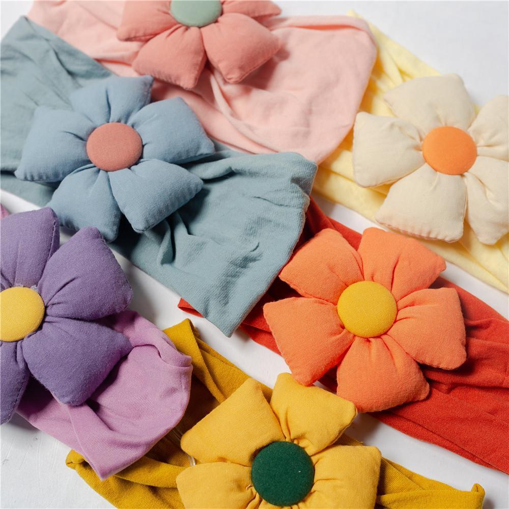 Children's Hair Band Glasses Flower Sunglasses Headband Set