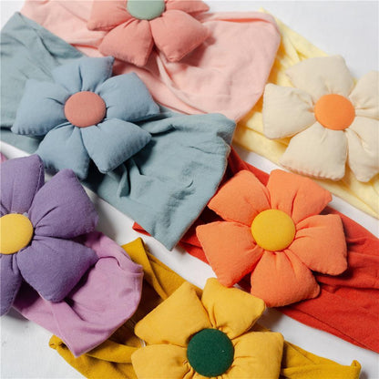 Children's Hair Band Glasses Flower Sunglasses Headband Set