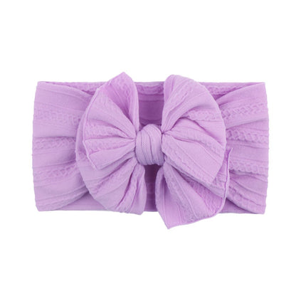 Children's  Bow Jacquard Hair Accessories Baby Headband