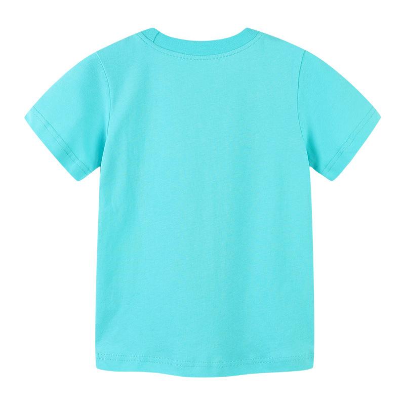 Round neck printed baby top