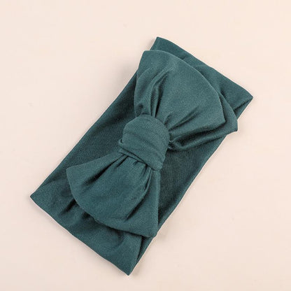 Children's DIY Milk Silk Big Bow Headband