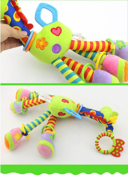 Baby Bed Hanging Giraffe Plush Multifunctional Toy