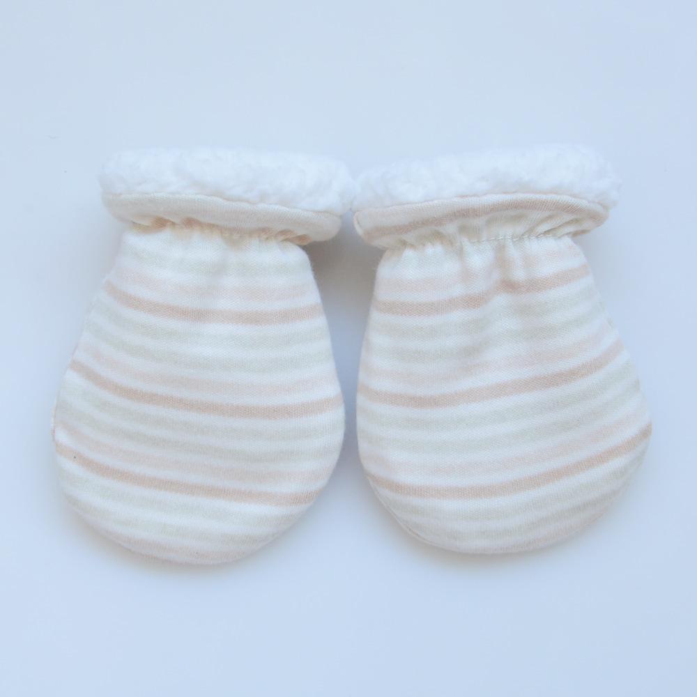 Baby Plush Gloves Baby Anti-scratch Autumn Warm Gloves