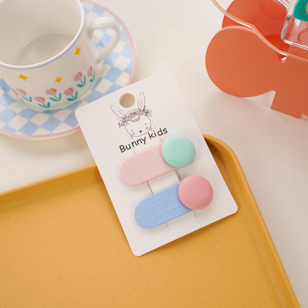 Button Children's Hairpin Set