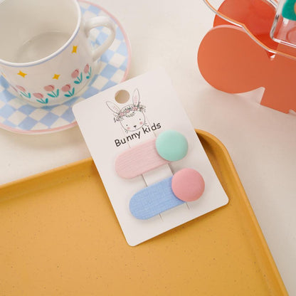 Button Children's Hairpin Set
