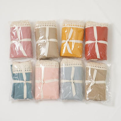 Children's Tassel Gauze Blanket Newborn Bath Towel Blanket