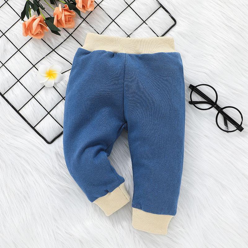 Children's Pullover Long Sleeve Pants Two-Piece Set