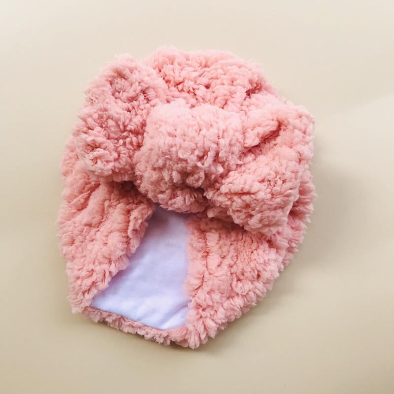 Children's Big Bow Winter Warm Baby Hat