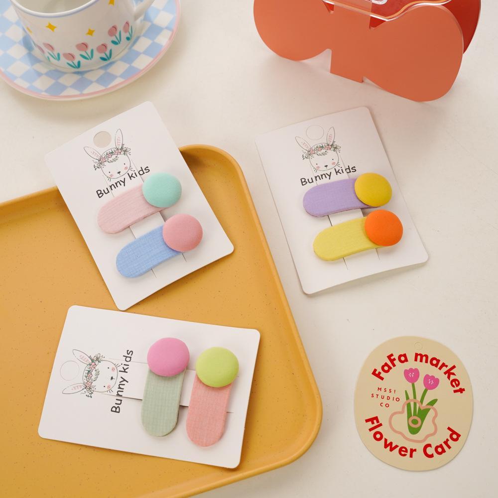 Button Children's Hairpin Set