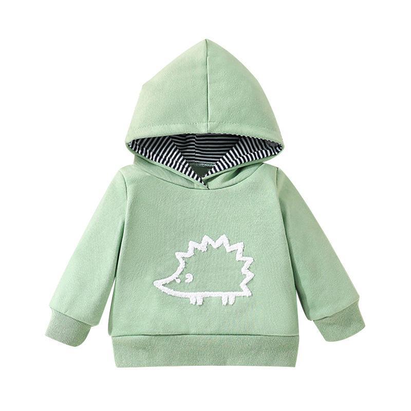 New Long Sleeve Cartoon Hooded Vests for Infants and Young Children