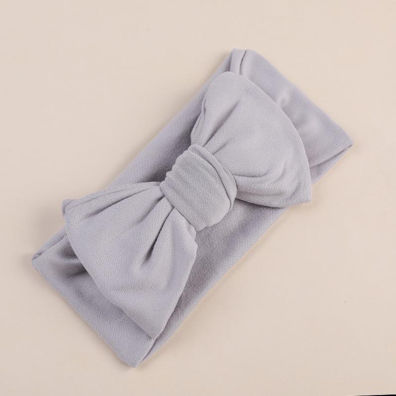 Children's DIY Milk Silk Big Bow Headband