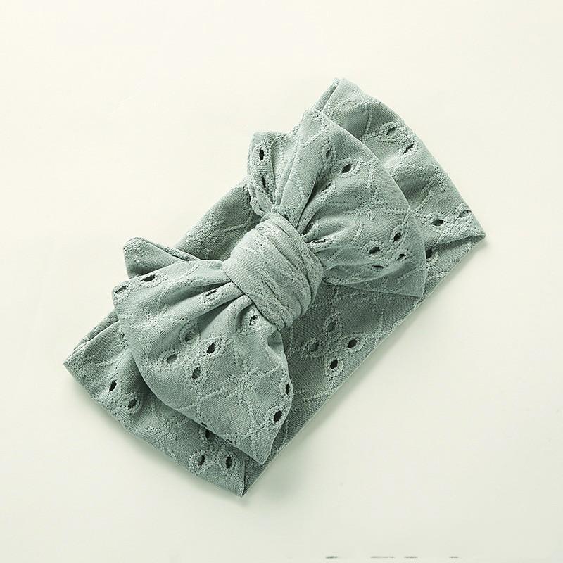 Children's Hand Embroidered Bow Hair Tape