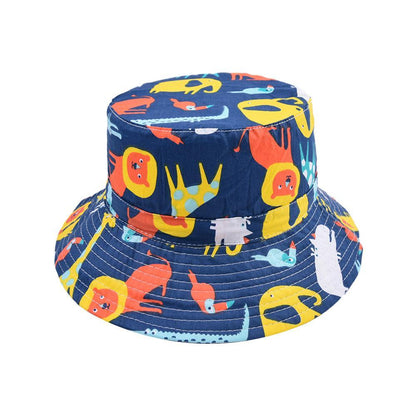 New Children's Cartoon Fisherman Hat Outdoor Sunshade