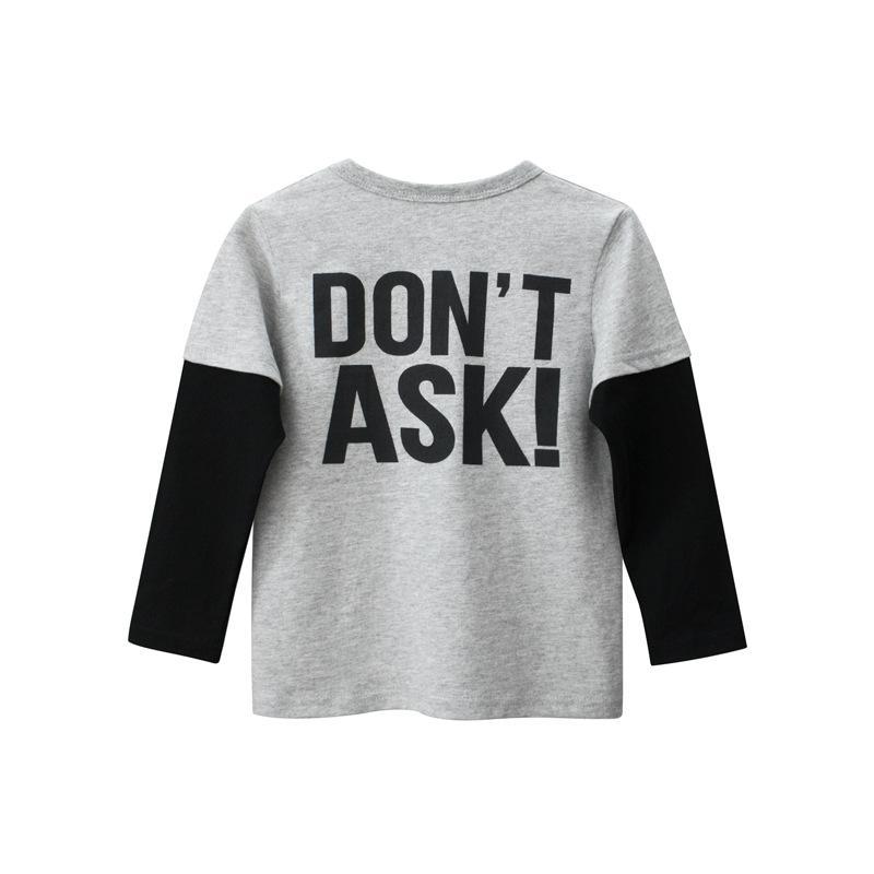 Children's Long Sleeve T-Shirt Men's Baby Clothes