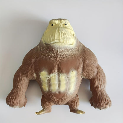 Stretchy Glue-Sand Filled Rubber Gorilla Soft Doll Toy