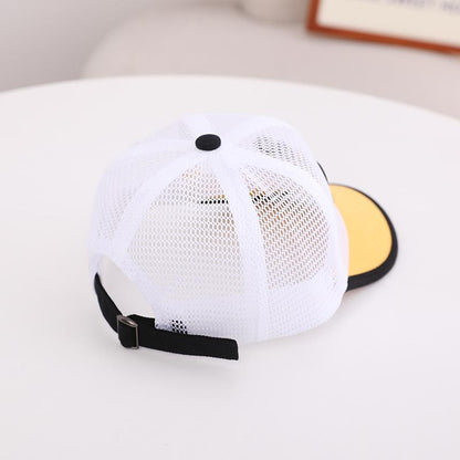 Good Luck Smiley Kids Mesh Sunshade Mesh Cap