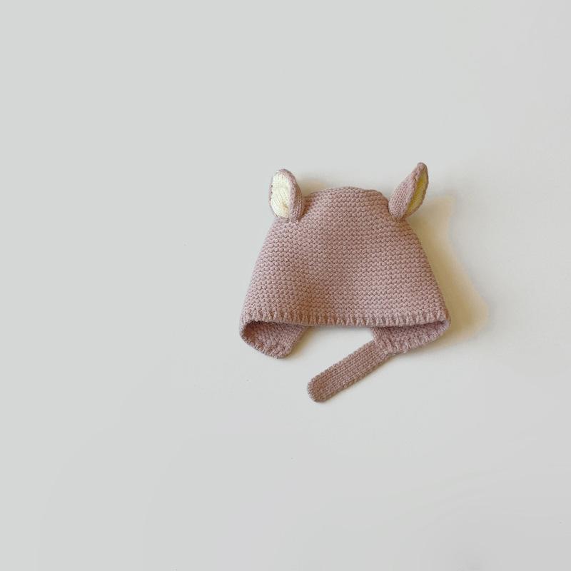 Baby Hat Bunny Ear Knit Wool Hat