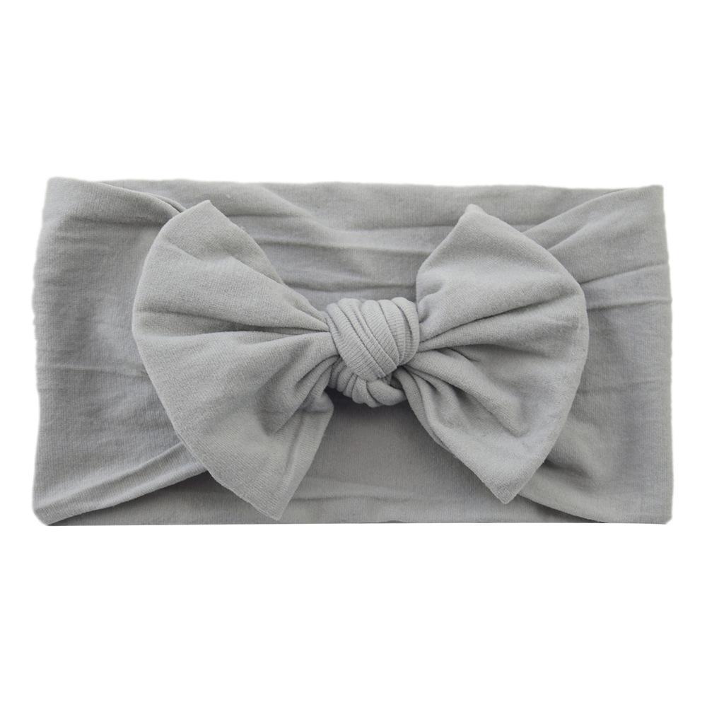 Children's Hair Accessories Nylon Bow Hair Band