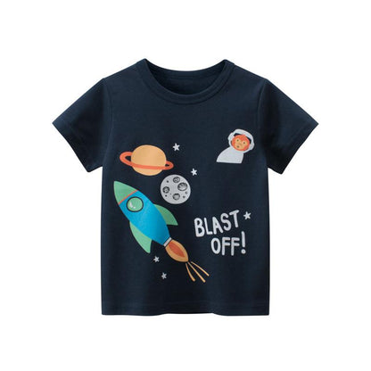Children's short sleeved T-shirt