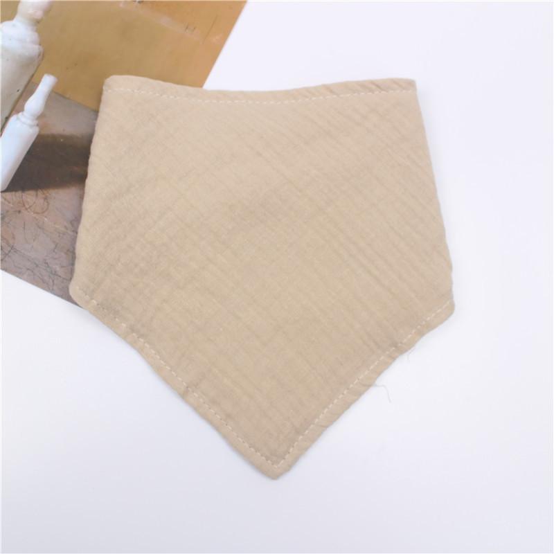 Children's Gauze Cotton Triangle Saliva Towel Baby Bib