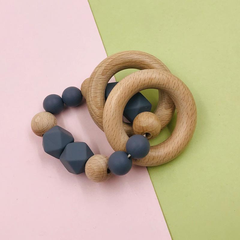 Baby Beech Silicone Teether Bracelet