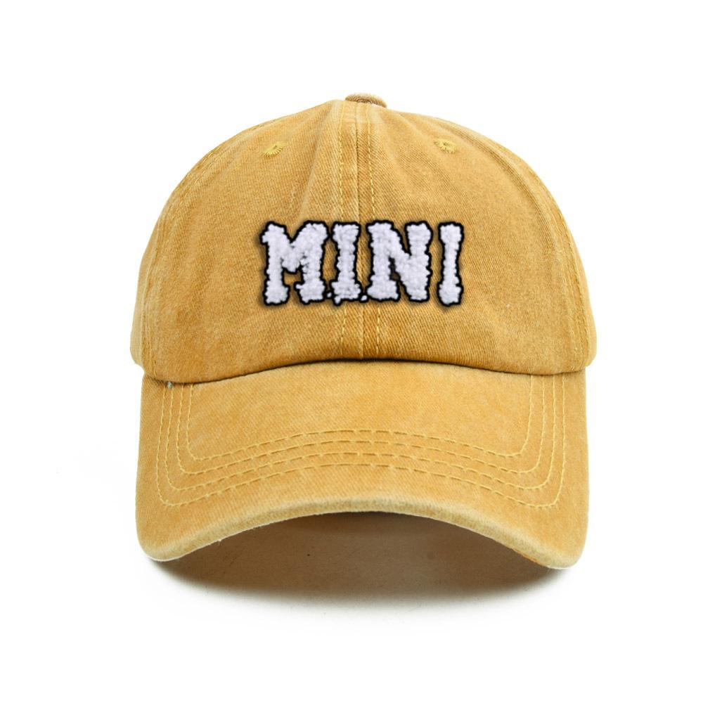 Children's MINI adults' MAMA Letter Baseball Cap