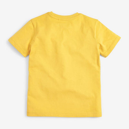 Cotton Round Neck Short Sleeve Children's T-shirt
