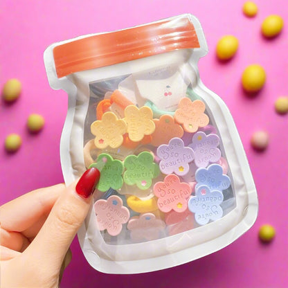 Children's Hair Tie Small Rubber Band Hair Rope 7pairs/bag