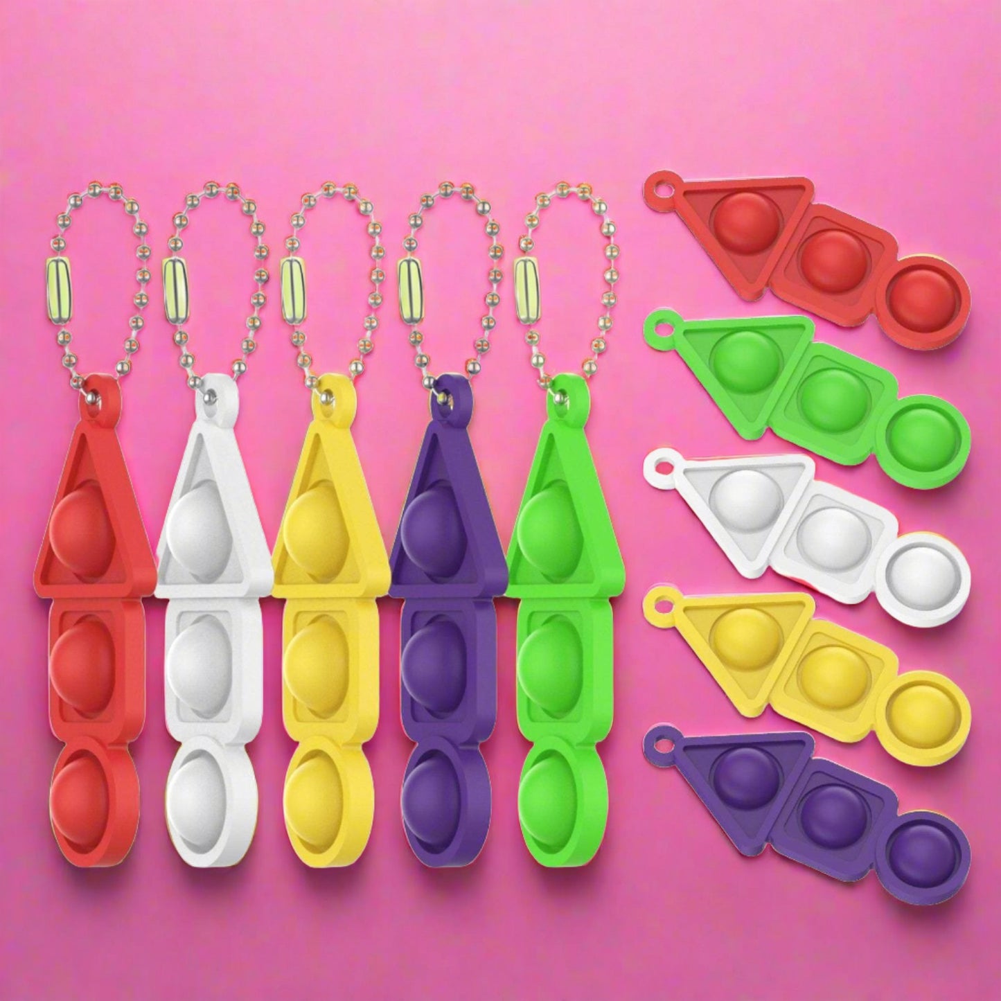 Keychain Bubble Decompression Ball Toy