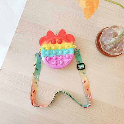 Bag Fingertip Crossbody Bag Bubble Decompression Toy