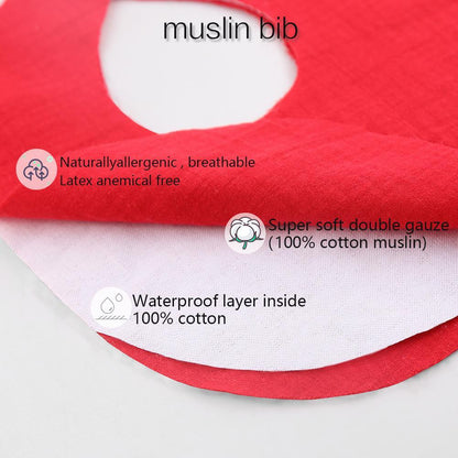 Baby Lace Saliva Towel Headband Set Waterproof Bib