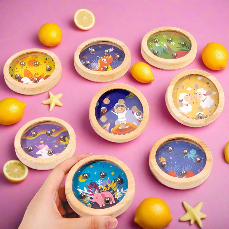 Children's Pearl Walking Educational Early Education Wooden Toys