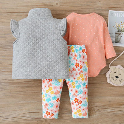 Baby's Coat Three-Piece Climbing Suit