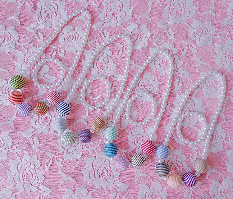 Princess L Ball Beaded Jewelry For Girl