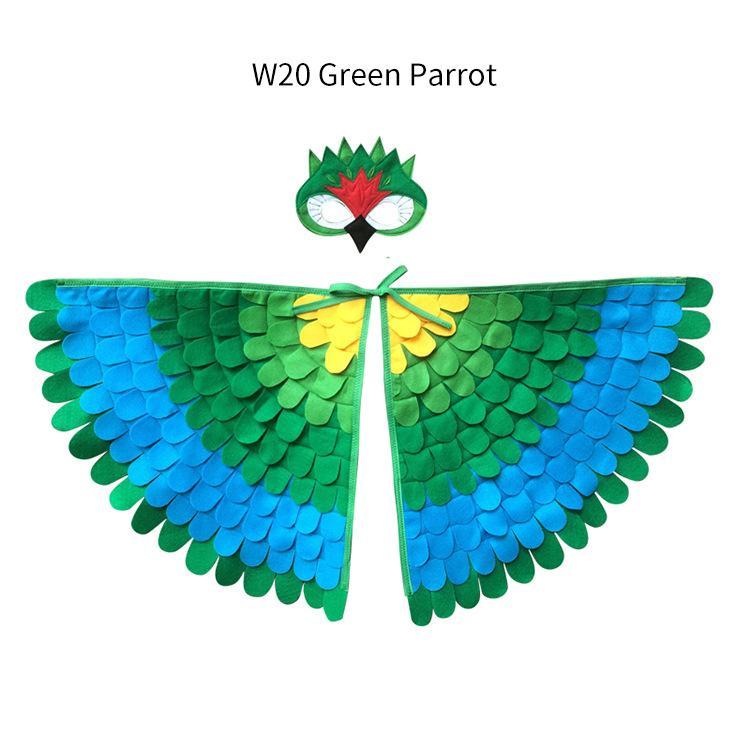 Felt Wings Evil Children Dress Up Wings for Halloween