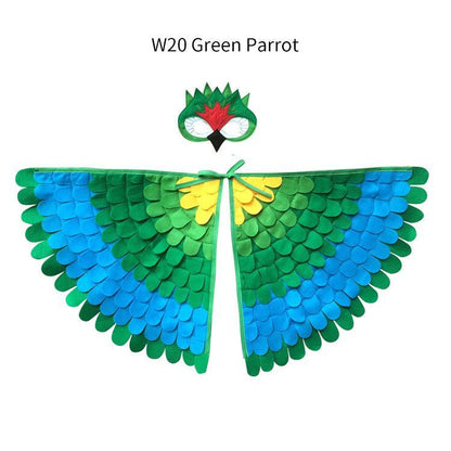 Felt Wings Evil Children Dress Up Wings for Halloween