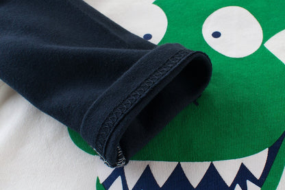 Boy's T-shirt Backing Shirt Long Sleeve