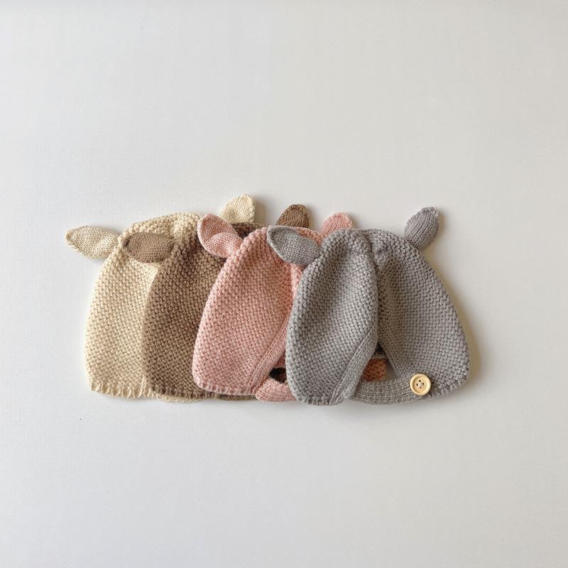 Baby Hat Bunny Ear Knit Wool Hat