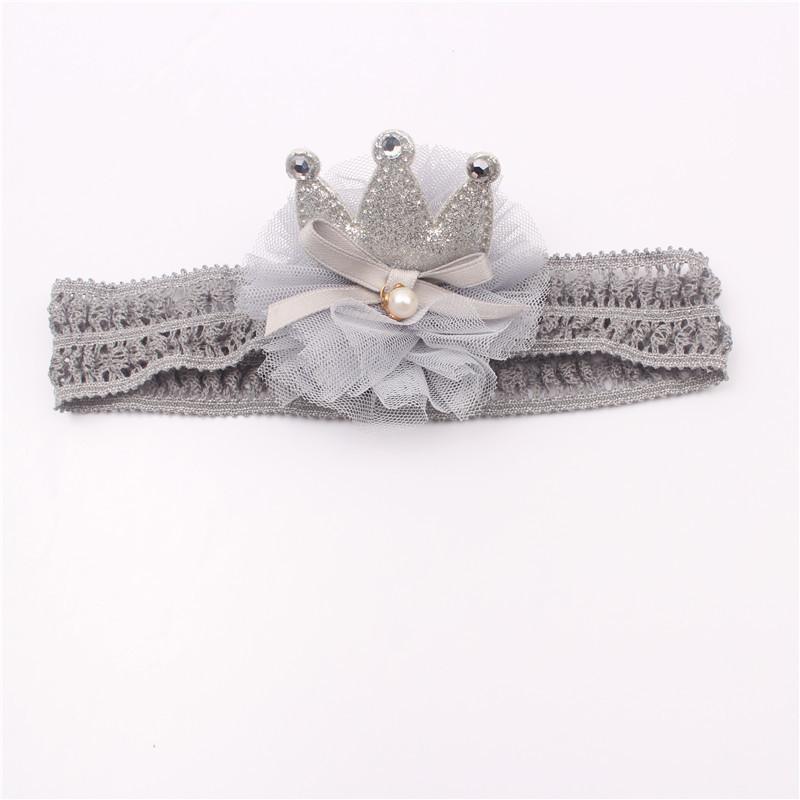 Baby's Crown Flower Headdress Headband