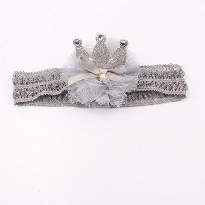 Baby's Crown Flower Headdress Headband