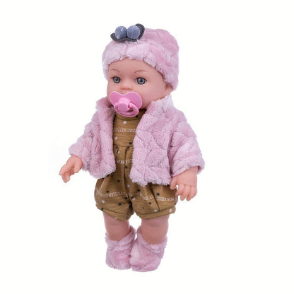 12-inch Lifelike Silicone To Comfort Simulated Reborn Baby Doll