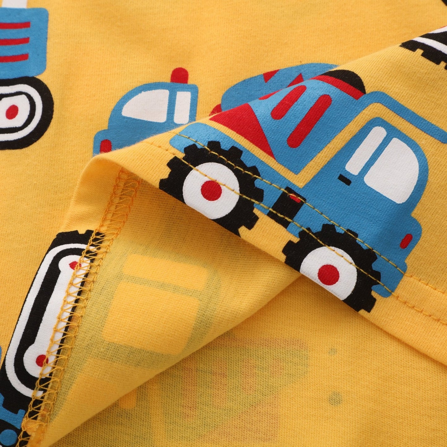 Boys face short sleeve T-shirt