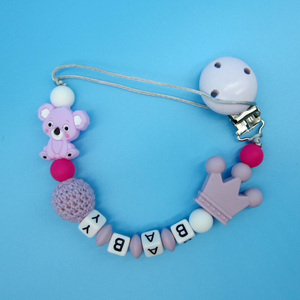 Baby Pacifier Chain | Koala Pacifier Clip Anti-falling Chain