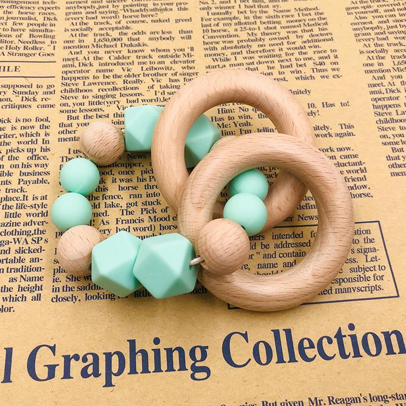 Baby Beech Silicone Teether Bracelet