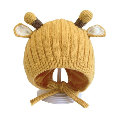 Baby Antler Ear Protection Hat Wool Hat