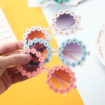 Children's Sunflower Sunglasses Headband Set