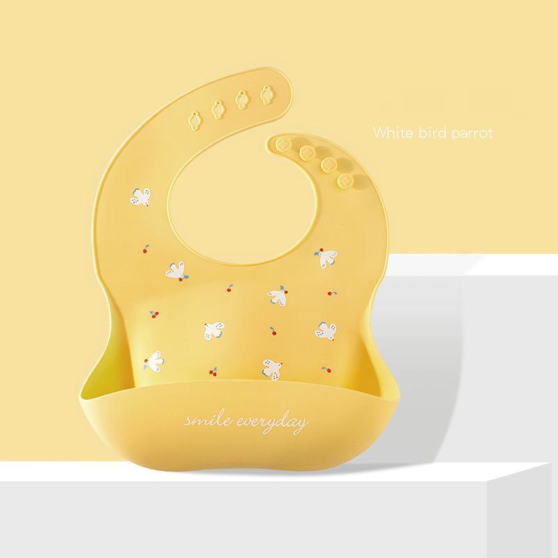 Baby Bib Waterproof Silicone Bib