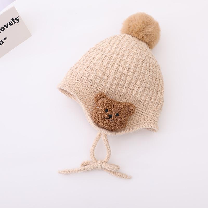 Children's Thickened Warm Knitted Hat Ear Protection Hat